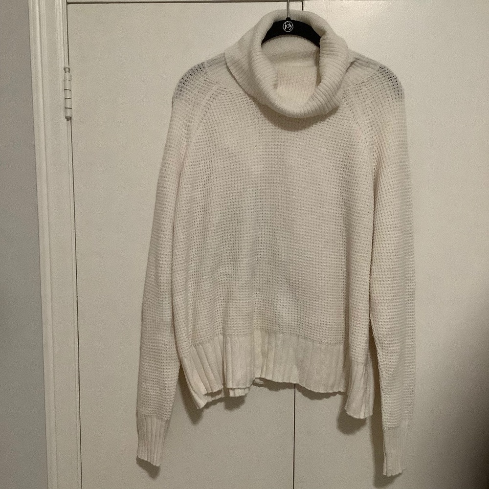Eastbrook Turtleneck Cross-Back Sweater